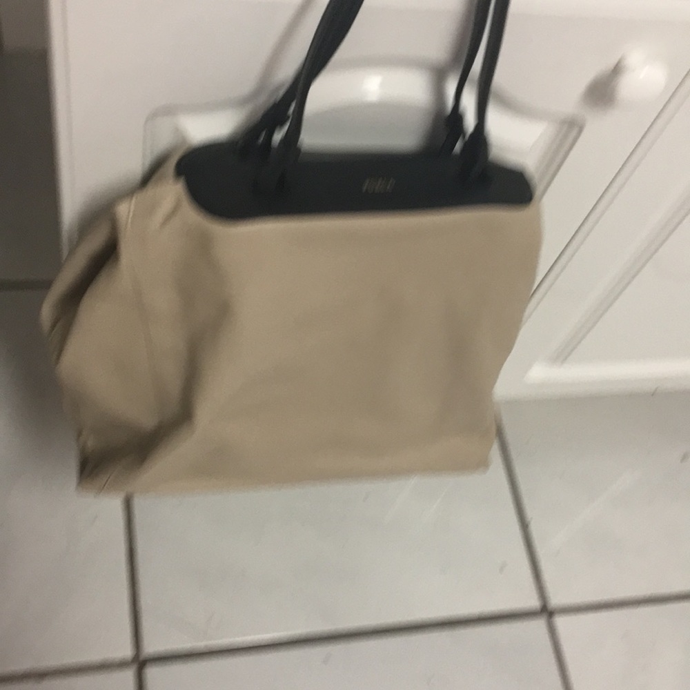 FURLA EXQUISITE GENUINE LEATHER SHOPPER BAG